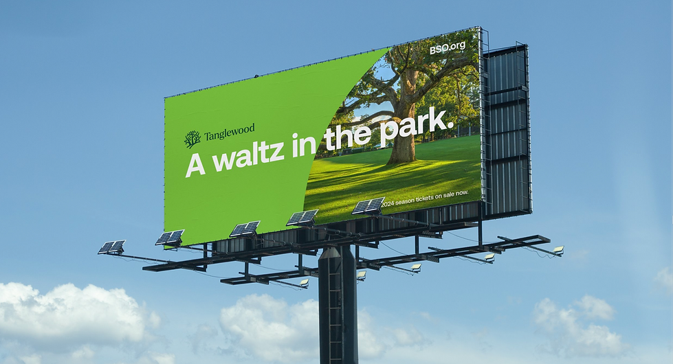 Tanglewood billboard