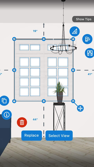 Furniture size | Room Planner