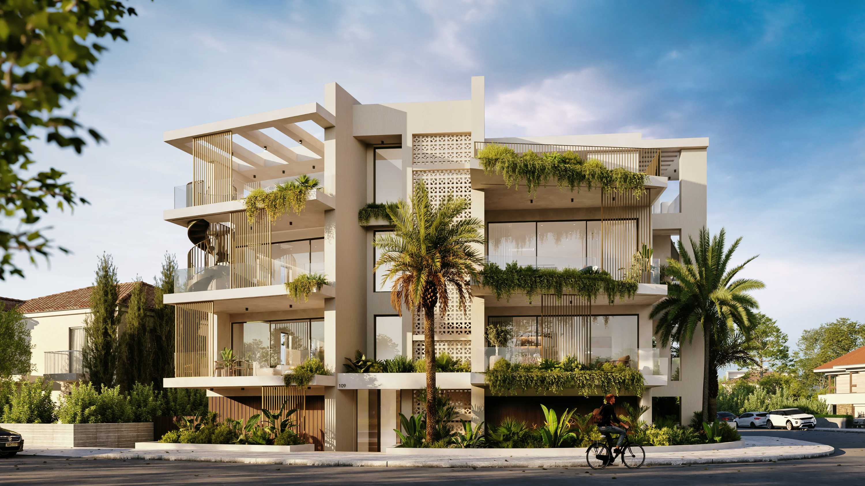 Eleonon Residences housing project by MOIRE Architects
