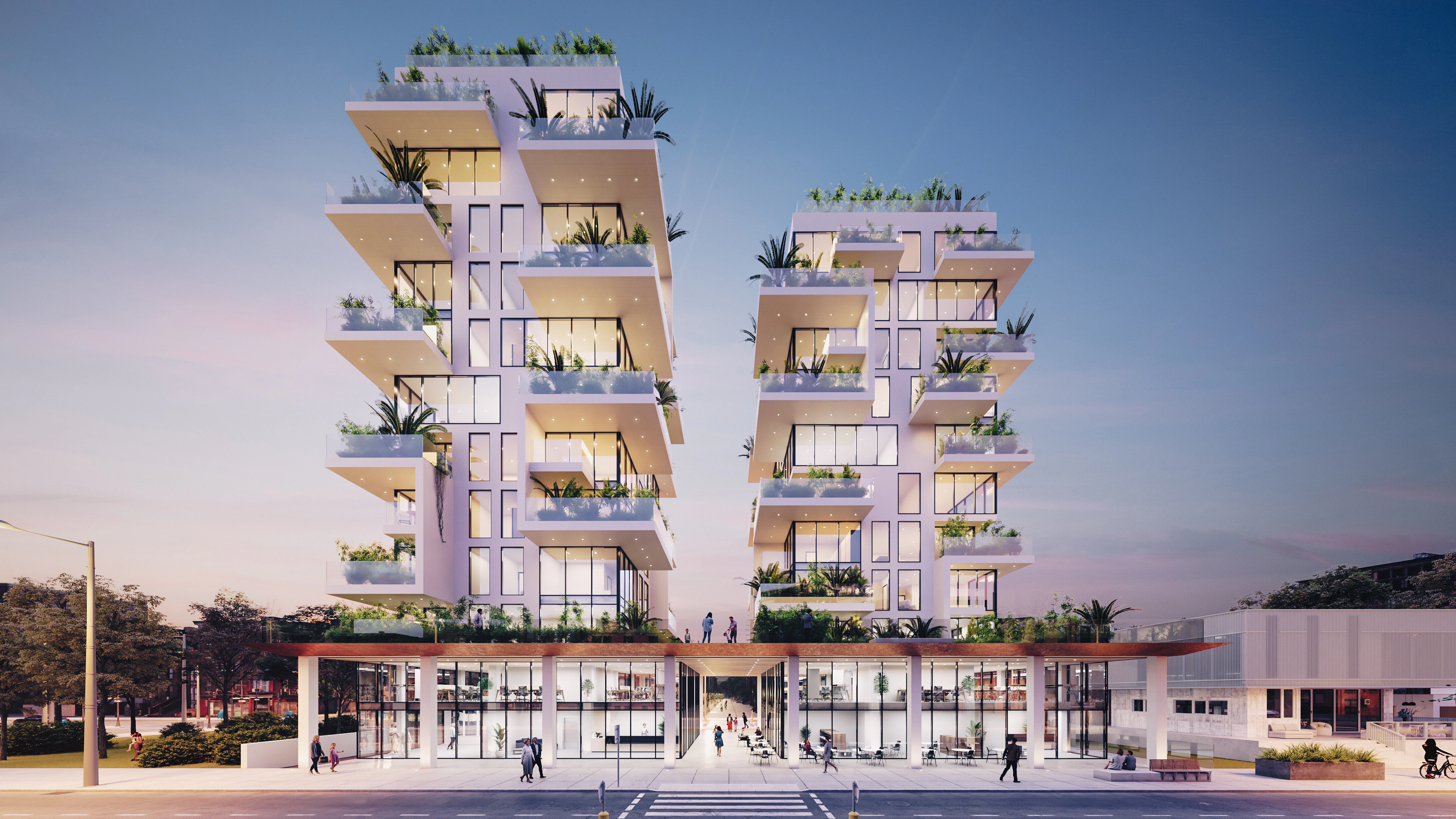 Project 08 PlaceholderDUO mixed-use development in Nicosia by MOIRE Architects