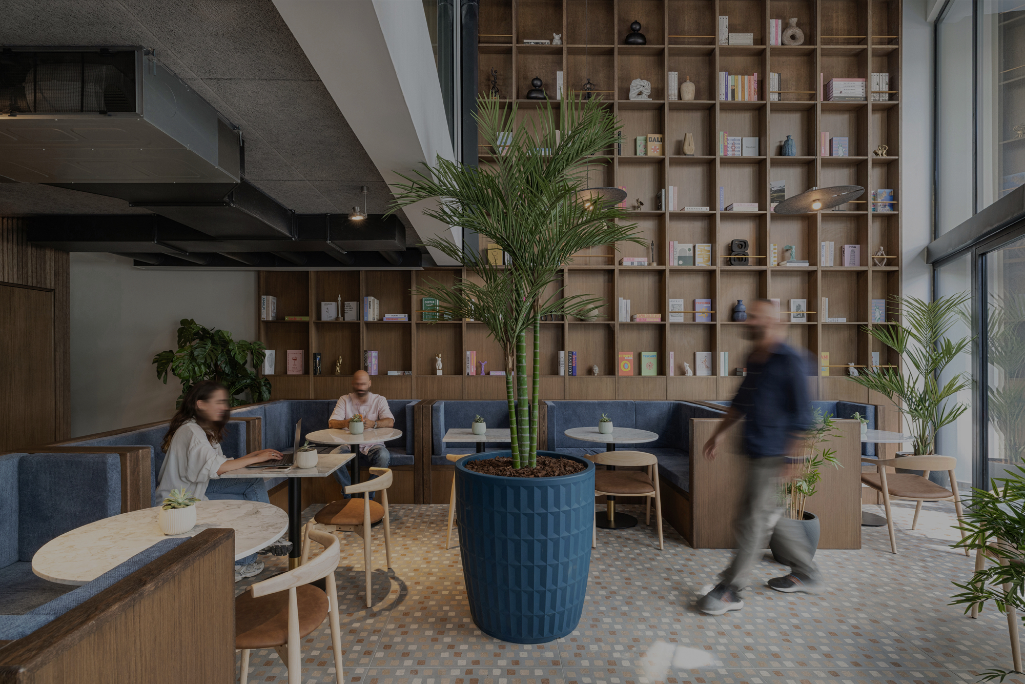 SPACE and Co. clubhouse hospitality interior by MOIRE Architects