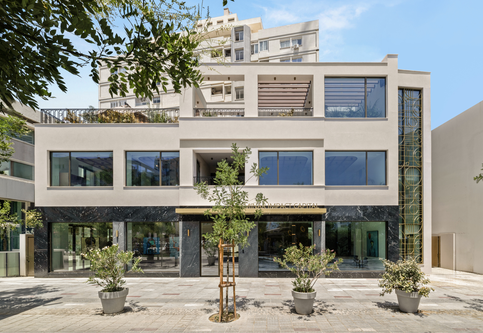 Luminar Impact Capital adaptive retrofit exterior by MOIRE Architects