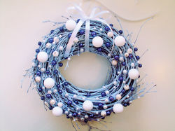 Wianek Bożonarodzeniowy Błękit