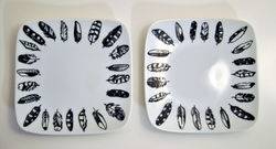 Talerzyk z serii Piórka