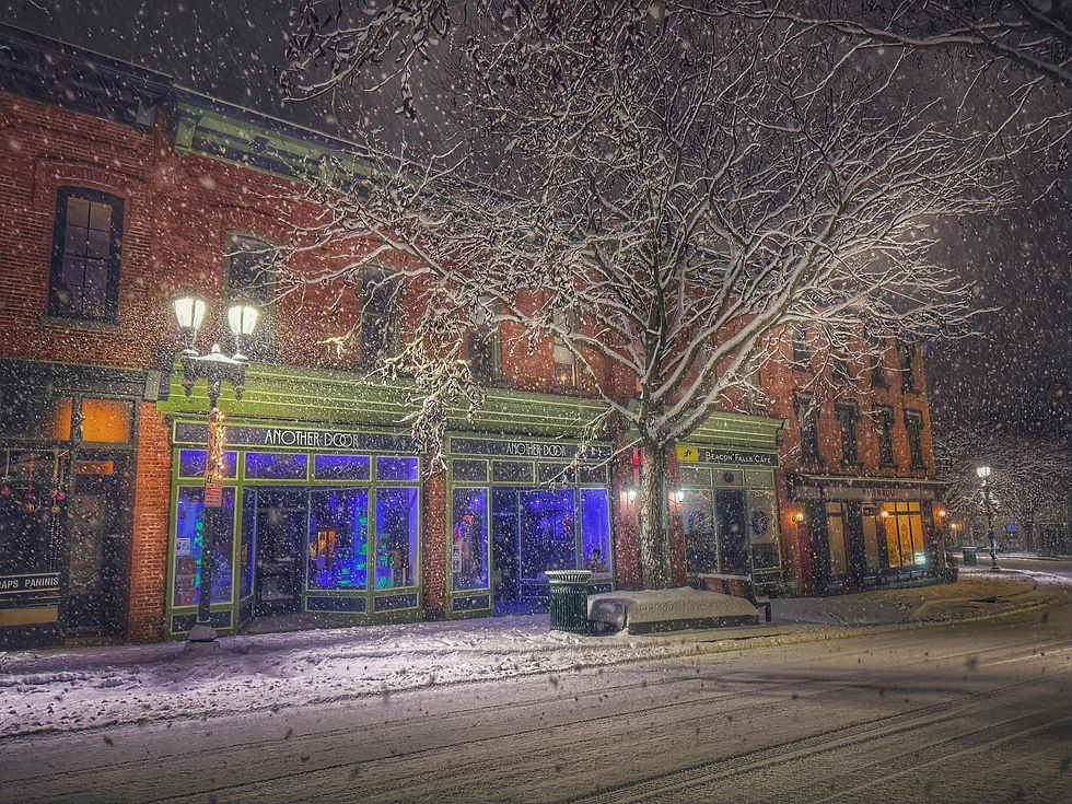 Snowy day in the Hudson Valley