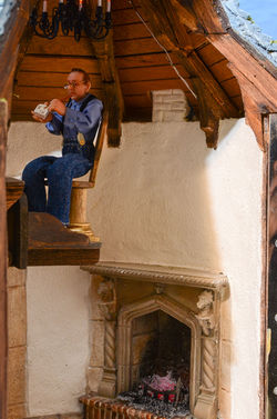 "Rik" in Conservatory