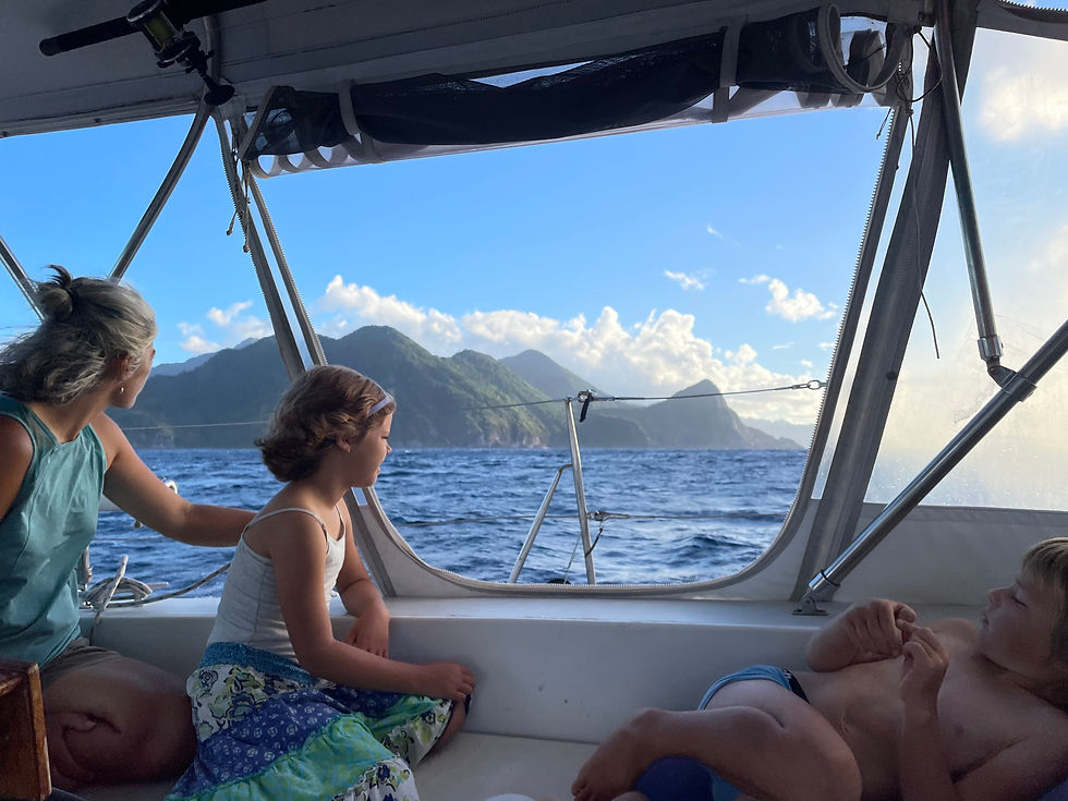 Martinique and Saint Vincent