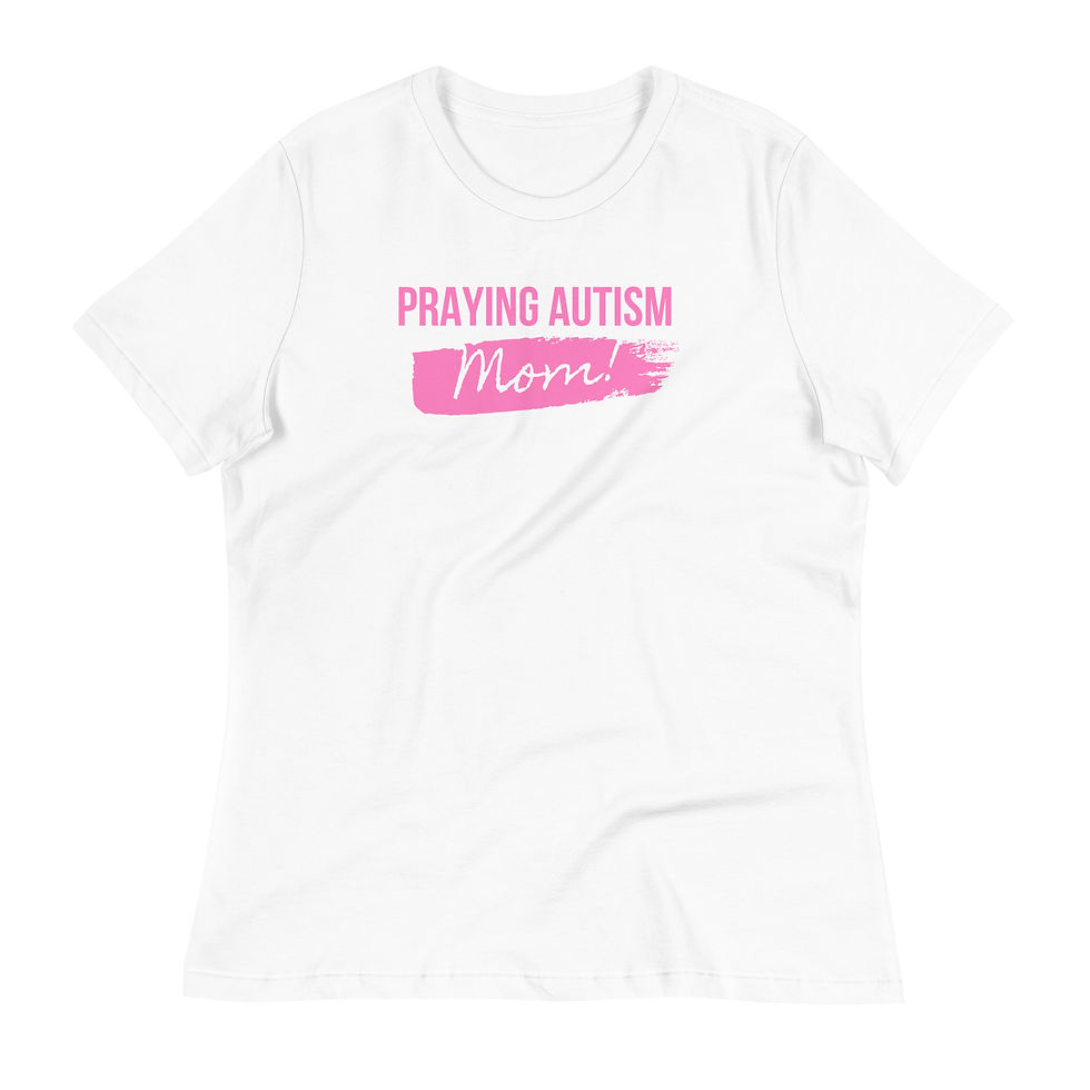 Thumbnail: Praying Autism Mom (Pink)