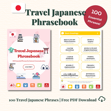 Travel Japanese Phrasebook