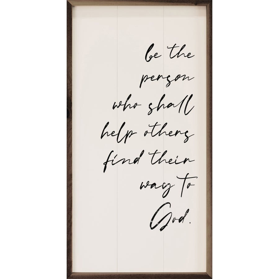 Be the Person-white