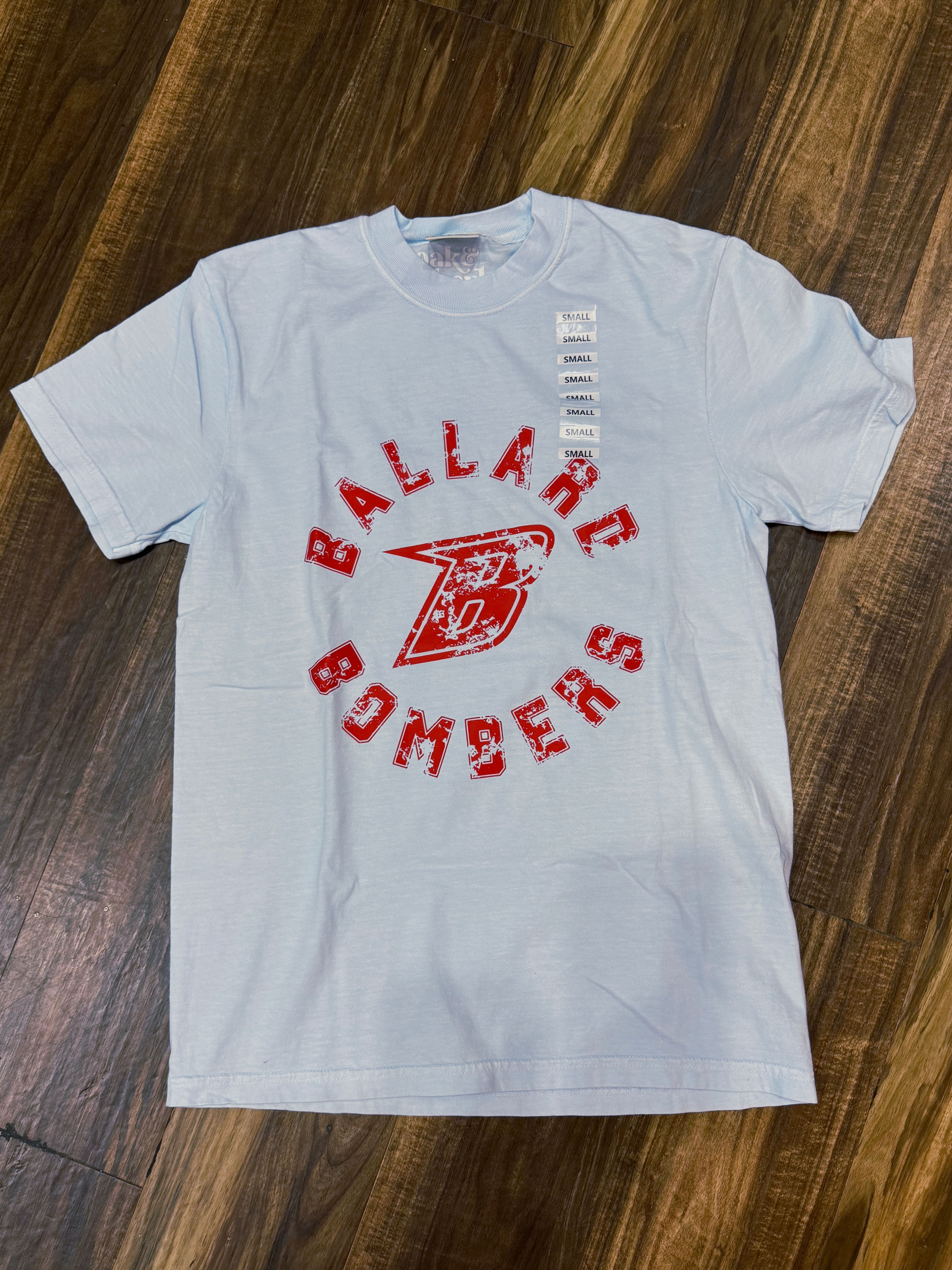 Light Blue Ballard Bombers tee