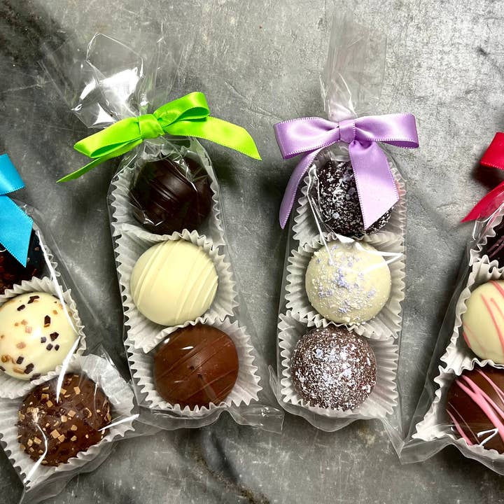 Caramel Drizzle Trio 3 Pk. w/Bow
