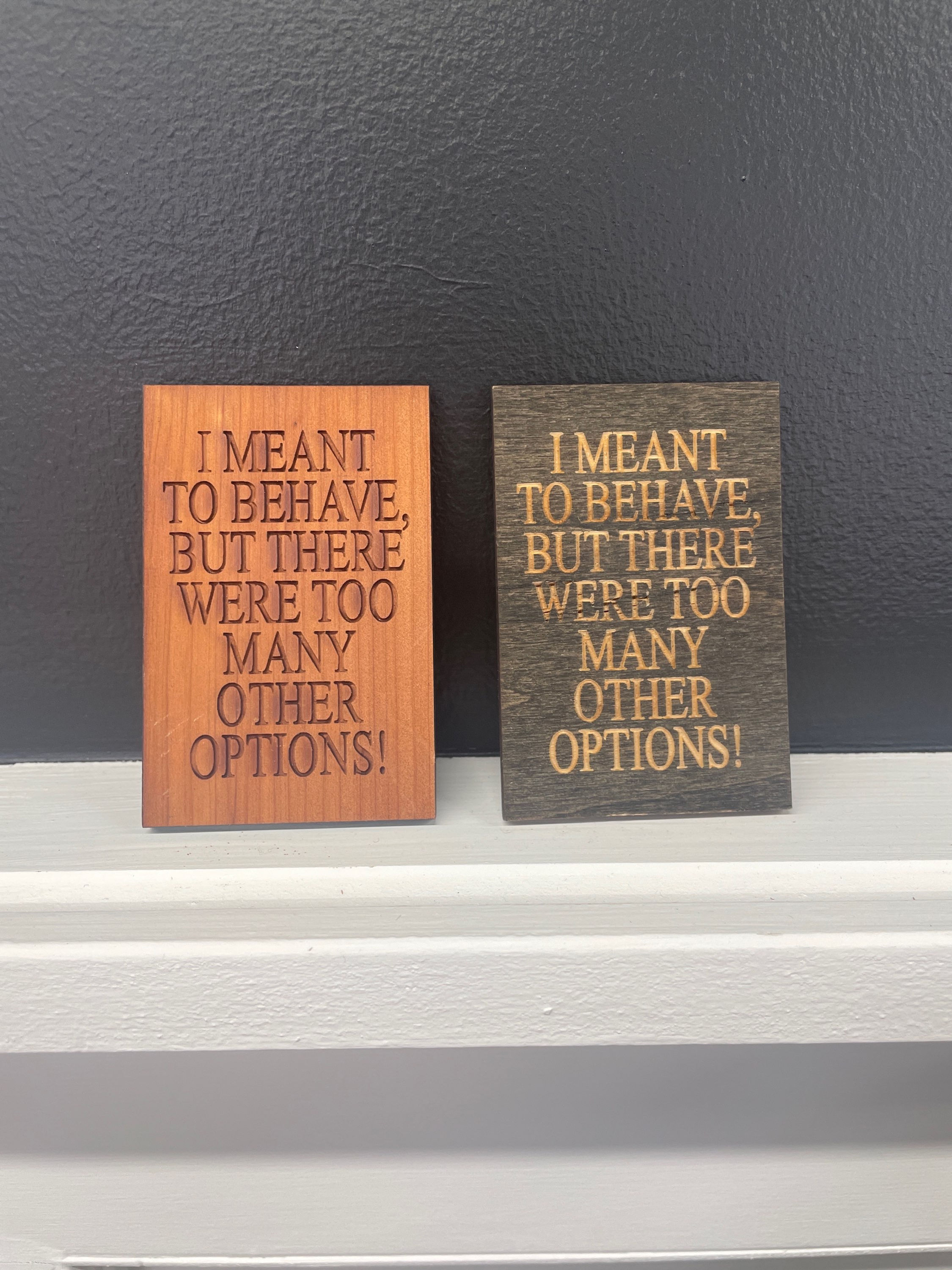 Wooden Magnets