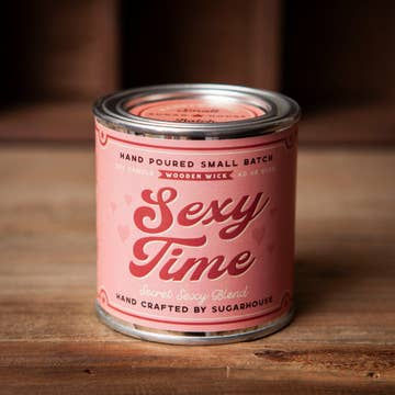 Sexy Time Soy Wood Wick Candle