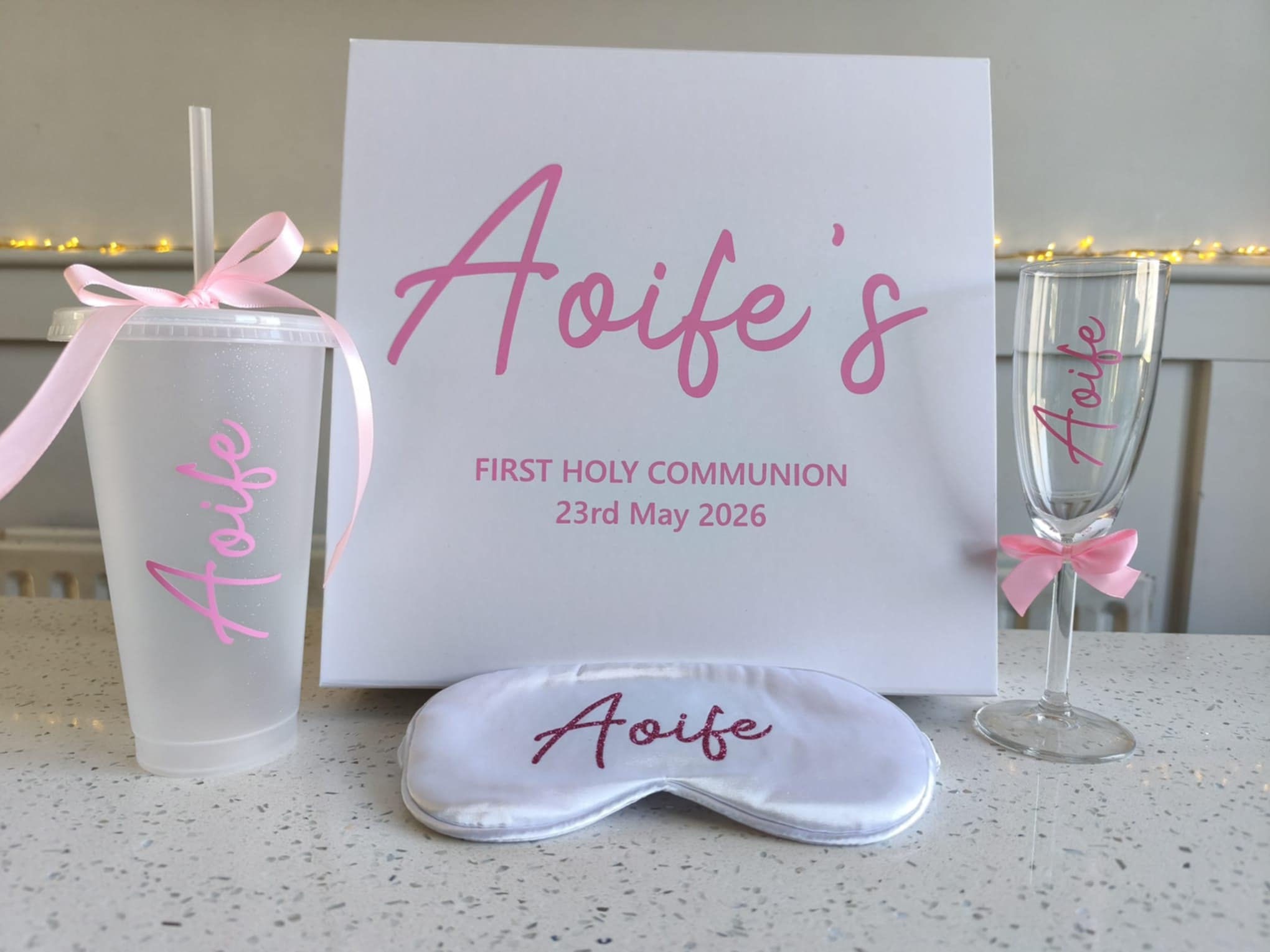 Personalised FILLED Large Box First Holy Communion Confirmation - BASICS