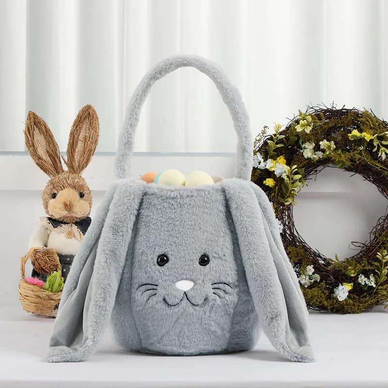 Thumbnail: Personalised Large Easter Bunny Ear Bag with Handle Gift 30cm + Handle