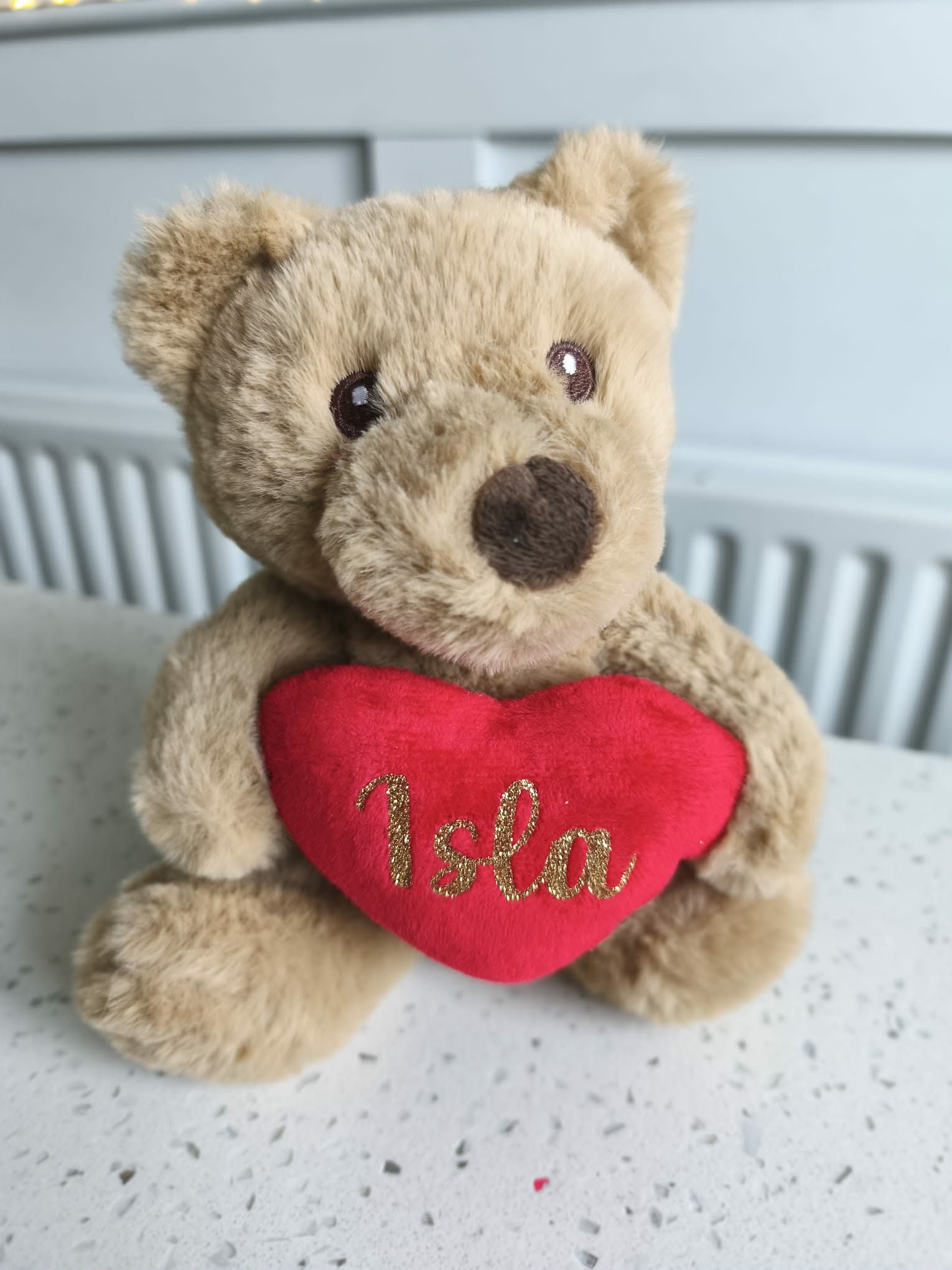 Personalised Valentine's Day Super soft Mini Bear Gift 18cm