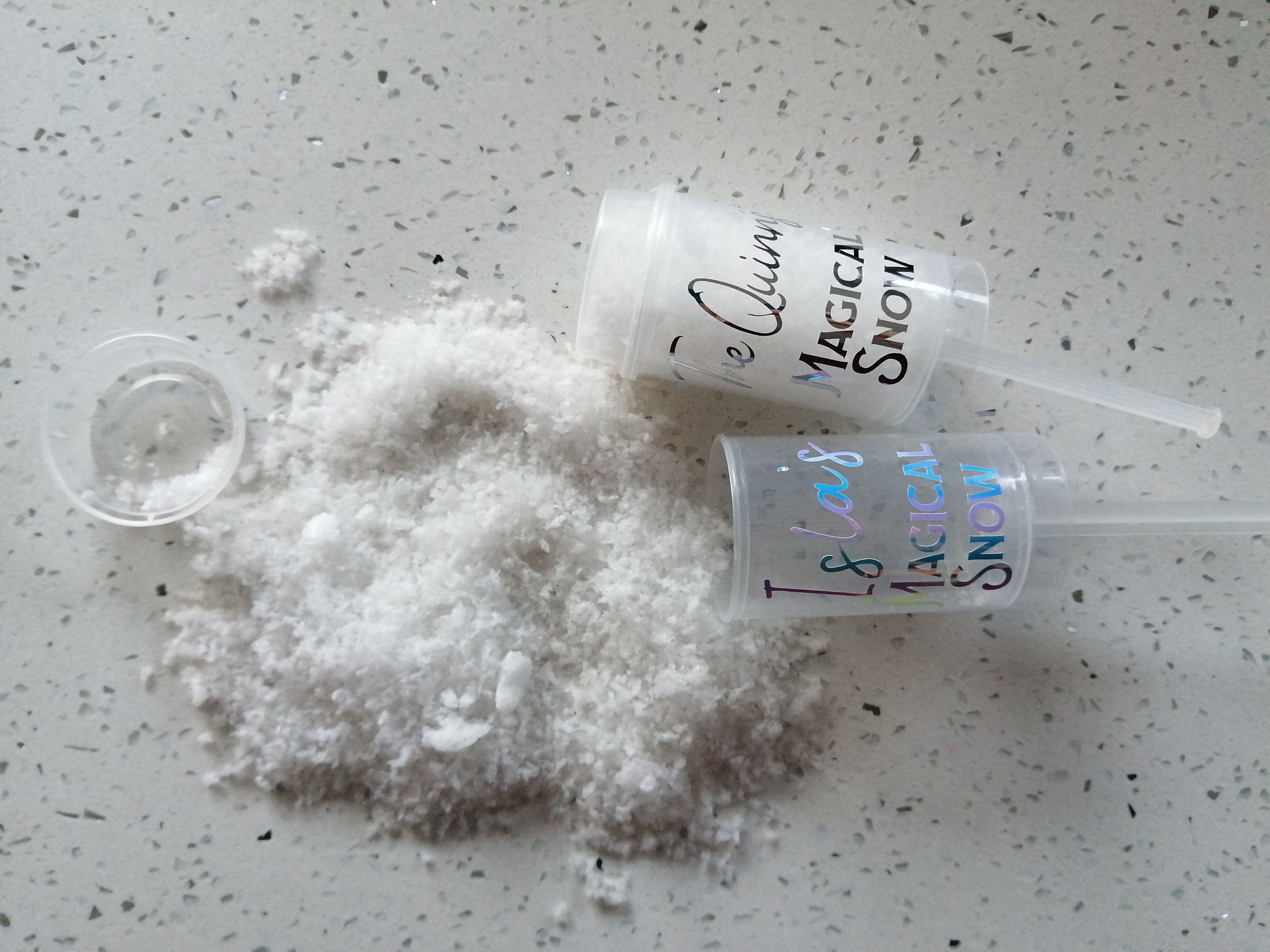 ✨Personalised Magical Snow Popper 🌨️ Biodegradable Refillable