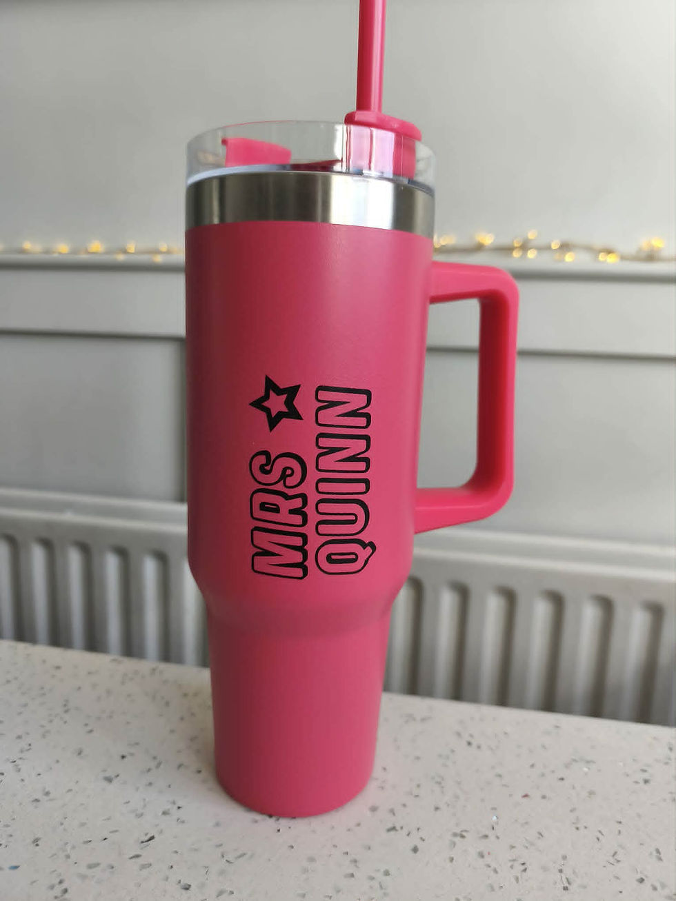 Thumbnail: Personalised TEACHER 40oz (1.2l) Metal Drinks Tumbler  Water Bottle
