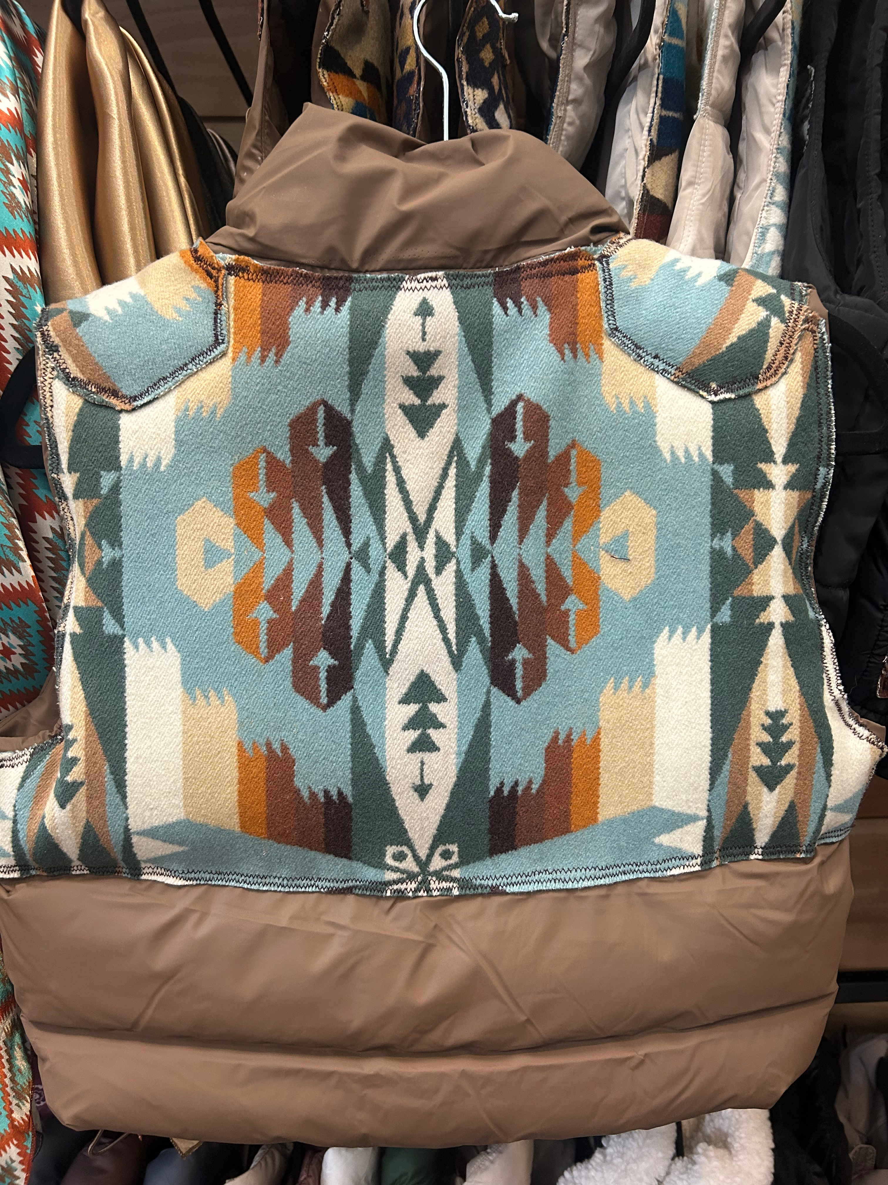 Puffer Crop Vest Size Small