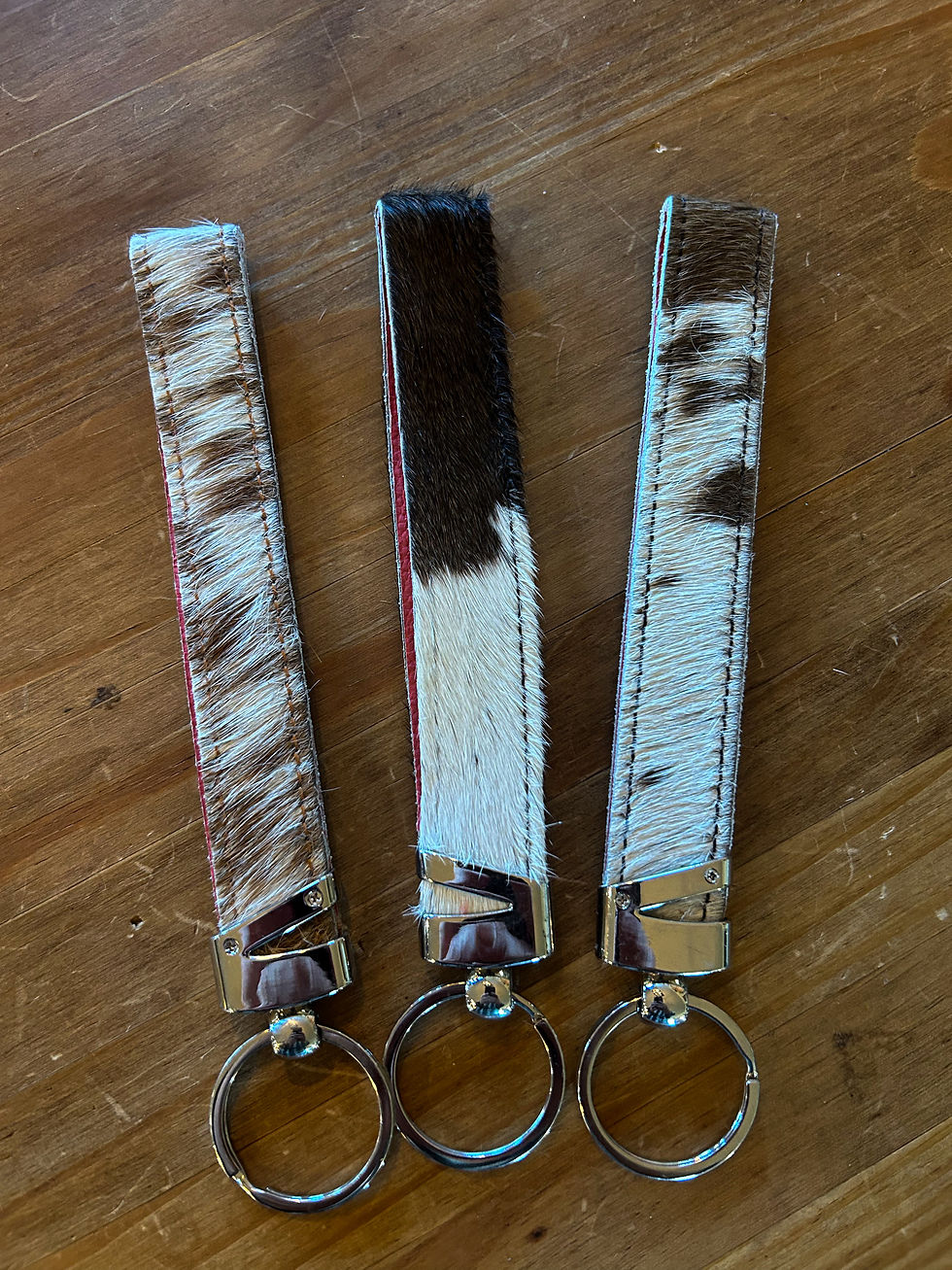 Thumbnail: Hair on Hide Key Chain