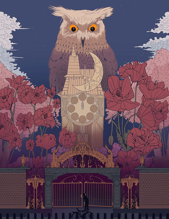 Night Garden | Photoshop