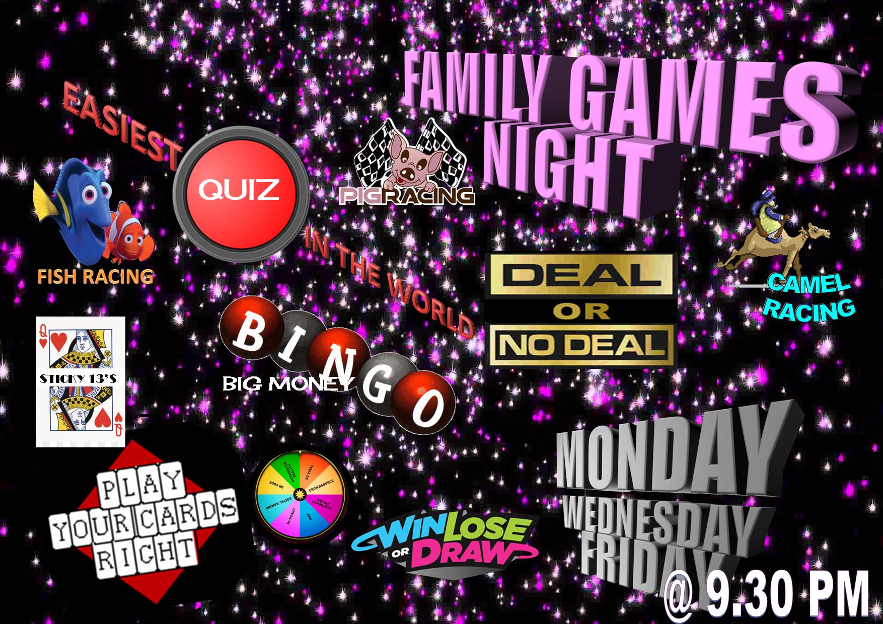 Family Games Night