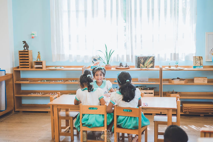 Students at Jade Drive