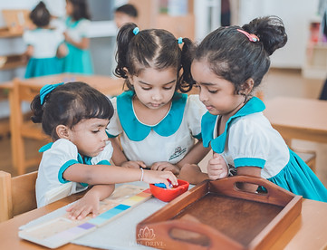 Students from Jade Drive International Pre-school