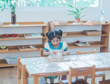 Student at Jade Drive International Pre-school.