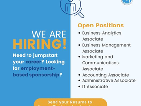 We Are HIRING!