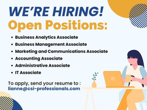 We're Hiring!