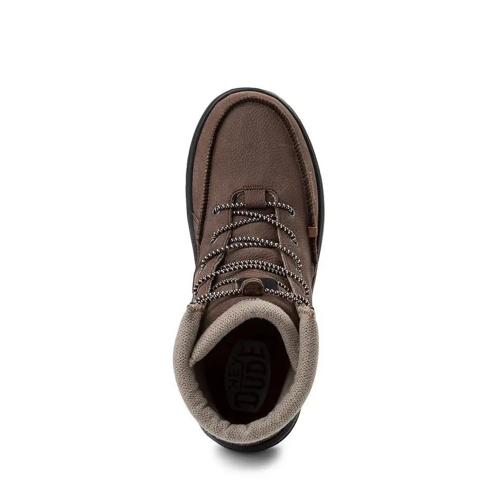 Thumbnail: HEYDUDE BRADLEY BOOT LEATHER BROWN 40189-255