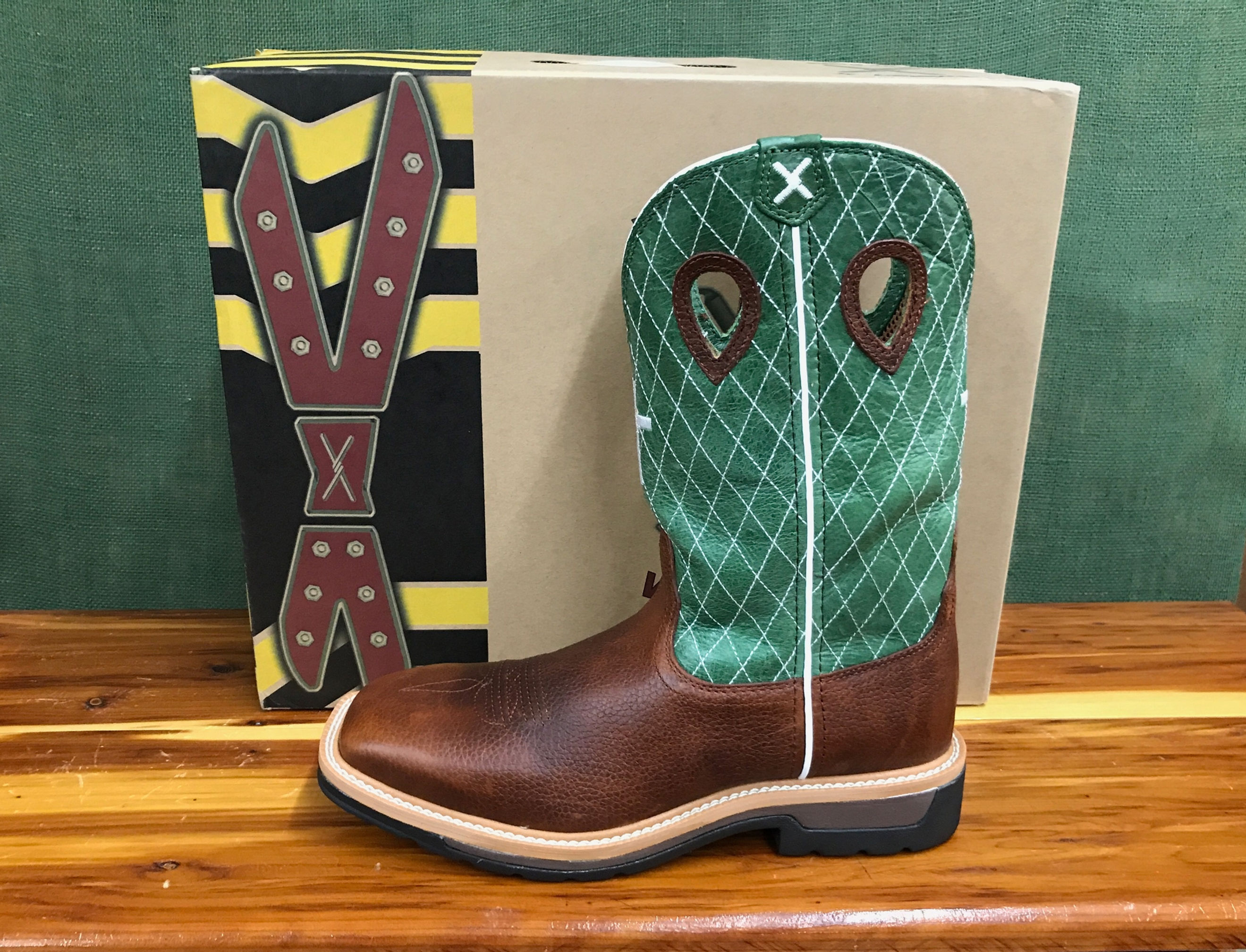 TWISTED X STEEL TOE WORK BOOTS MLCS002