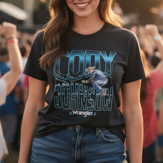 WRANGLER RETRO CODY JOHNSON BAND TEE 112358748