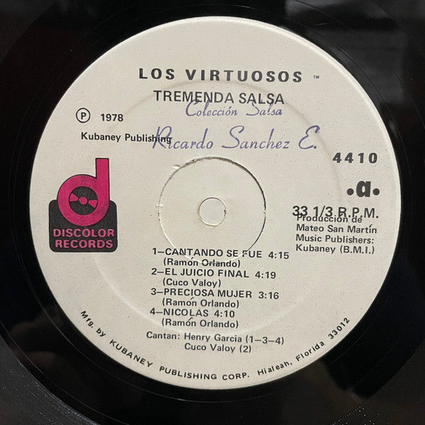 Thumbnail: Los Virtuosos - Tremenda Salsa (LP)