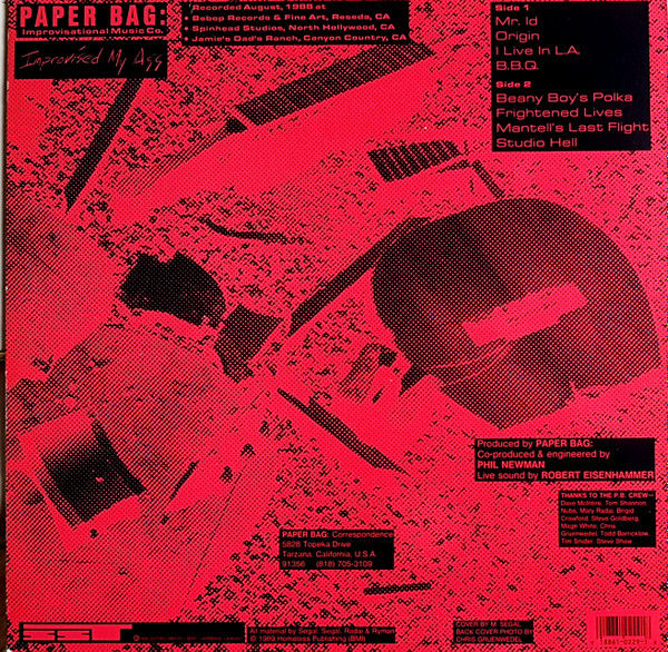 Thumbnail: Paper Bag: - Improvised My Ass (LP)