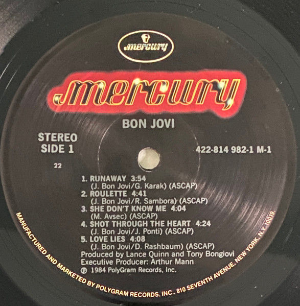 Thumbnail: Bon Jovi - Bon Jovi (LP)