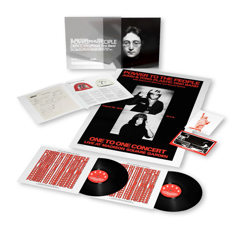 John Lennon, Yoko Ono, The Plastic Ono Band, Eleph - Power to the people (LP)