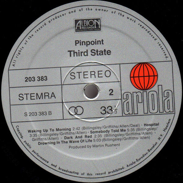 Thumbnail: Pinpoint - Third State (LP)
