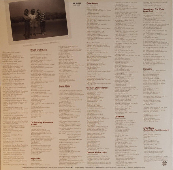Thumbnail: Rickie Lee Jones - Rickie Lee Jones (LP)
