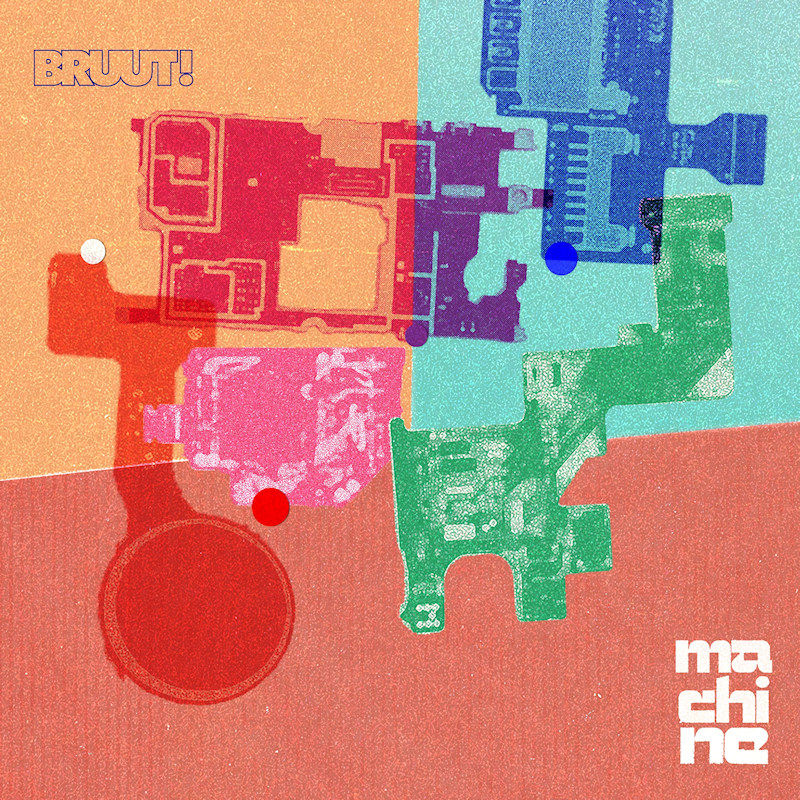 Thumbnail: Bruut! - Machine coloured vinyl