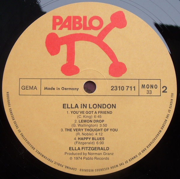 Thumbnail: Ella Fitzgerald - Ella In London (LP)