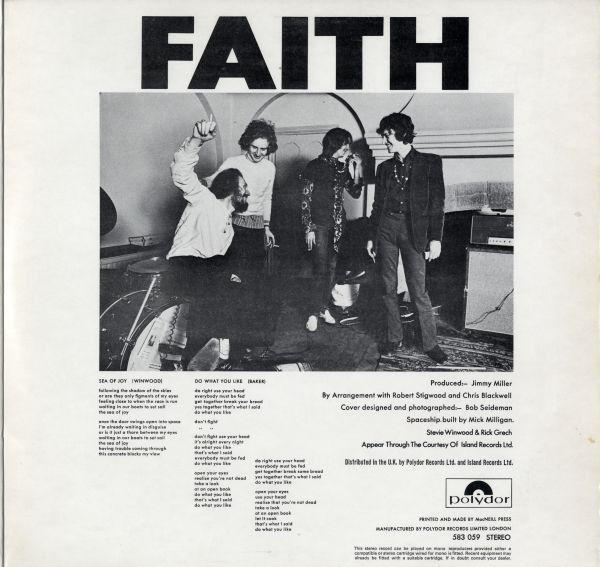 Thumbnail: Blind Faith (2) - Blind Faith (LP)