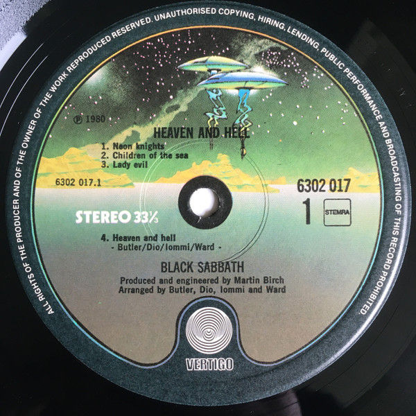 Thumbnail: Black Sabbath - Heaven And Hell (LP)