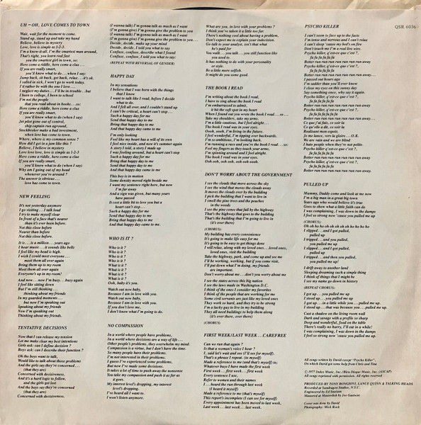 Thumbnail: Talking Heads - Talking Heads: 77