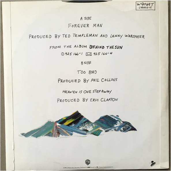 Thumbnail: Eric Clapton - Forever Man (12-inch maxi-single)