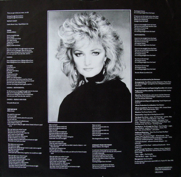 Thumbnail: Bonnie Tyler - Faster Than The Speed Of Night (LP)