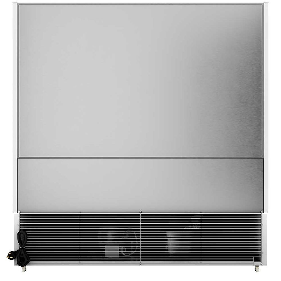 Thumbnail: 76" White Refrigerated Air Curtain Merchandiser, 220V