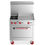 Thumbnail: 36" Natural Gas 2 Burner Range with 24" Right Side Griddle and Standard Oven